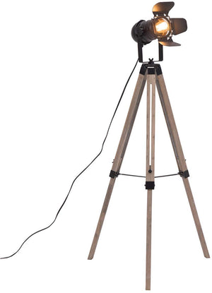 Parudo - Rustic Tripod Floor Lamp
