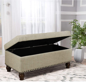 Wendy - Button Tufted Storage Bench