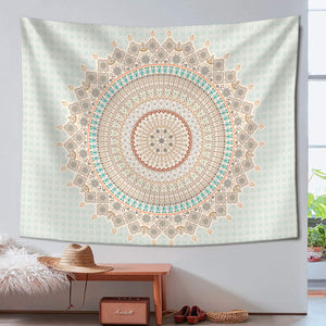 Light Mandala Tapestry