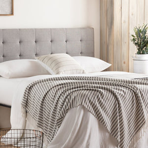 Square Upholstered Panel Headboard