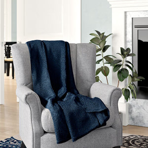 Geoff Modern Velvety Fleece Blanket