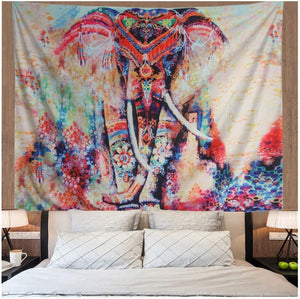 Elephant Mandala Tapestry