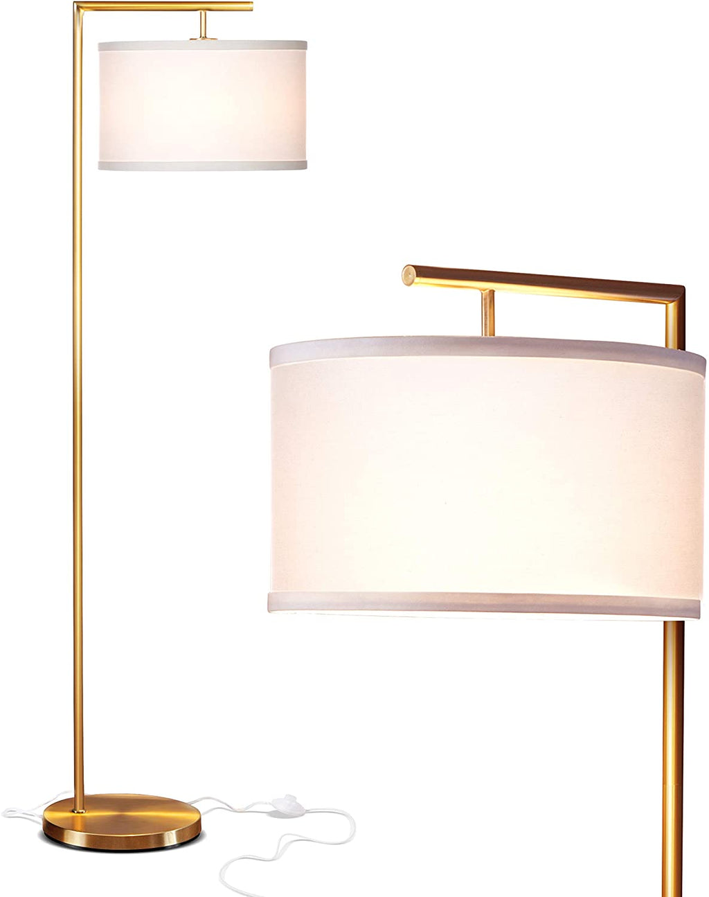 Bosie - Gold Arc Floor Lamp