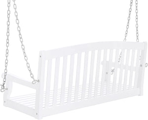 3-Seater Wooden Porch Swing Bench