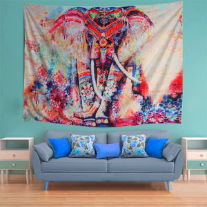 Elephant Mandala Tapestry