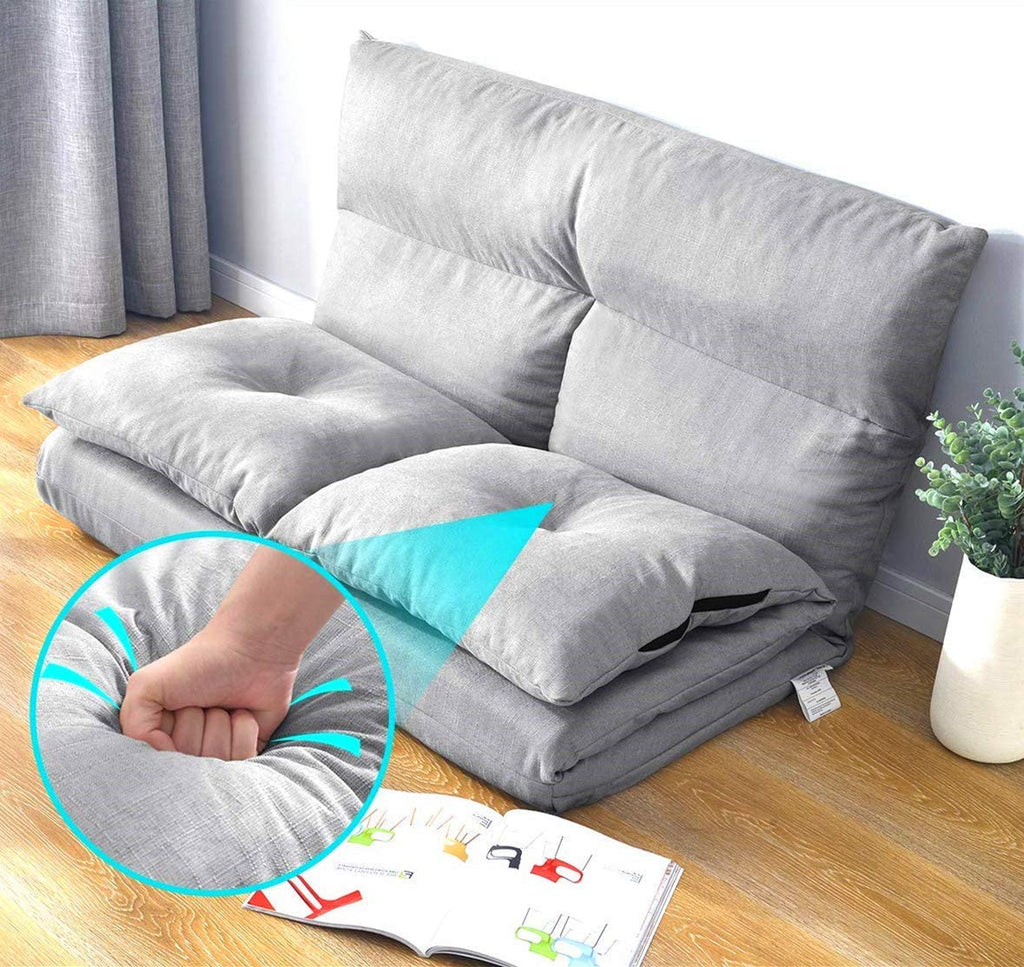 Darby - 2 Pillow Floor Sofa Bed