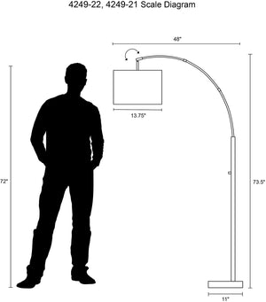 Blorey - Arc Floor Lamp