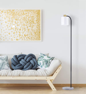 Rosa Amber - Modern Arc Floor Lamp