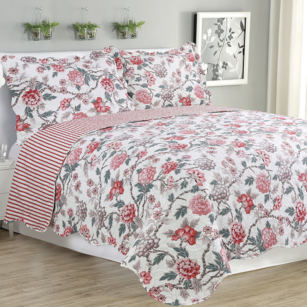 Melissa Rose - Three Piece Quilt Set