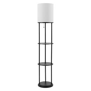 Sienna - Column Floor Lamp With Shelves